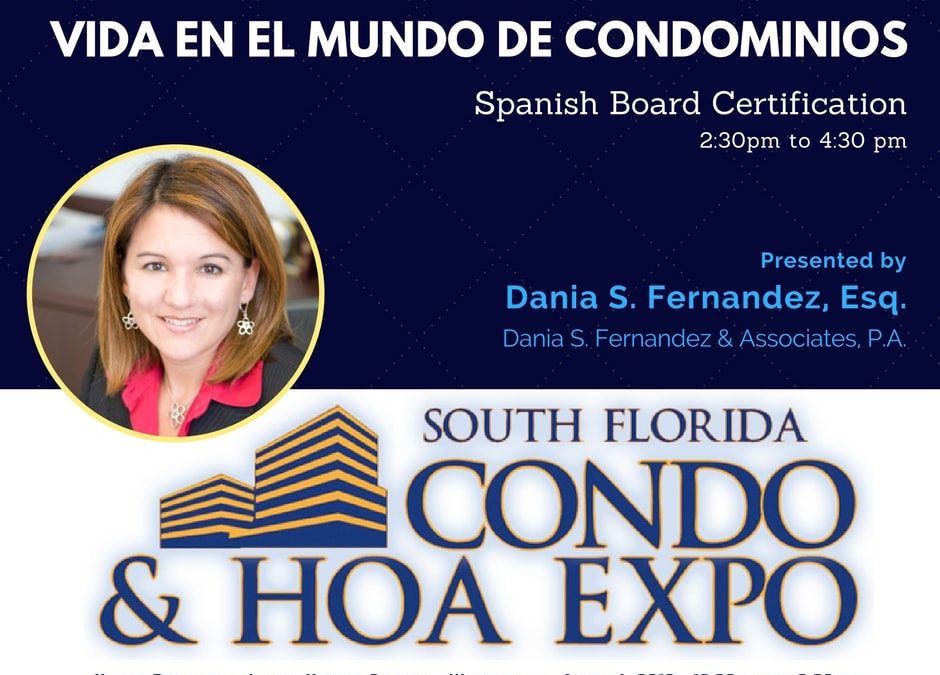 South Florida Condo & HOA Expo April 4 2018