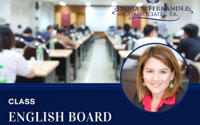 English Board Certification Class • June 7, 2018