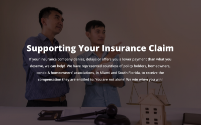 Assisting You with Your Insurance Claims